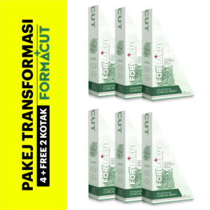 PAKEJ TRANSFORMASI (4 KOTAK FORMACUT + FREE 2 KOTAK)